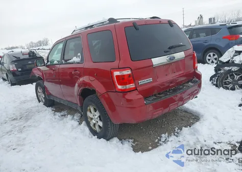 2012 Ford Escape Limited from USA, damaged, VIN 1FMCU0E73CKC03086